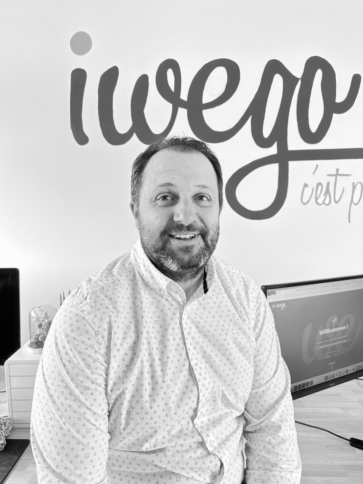 Portrait d’un collaborateur Iwego, agence de communication Tarn Toulouse