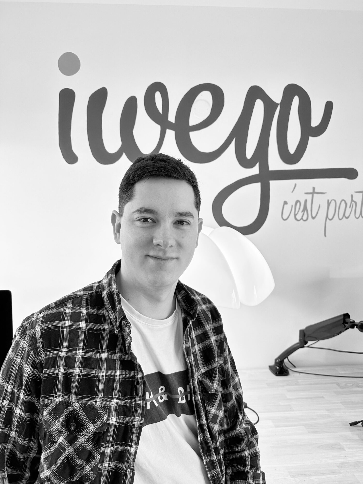 Portrait d’un collaborateur Iwego, agence de communication à Toulouse