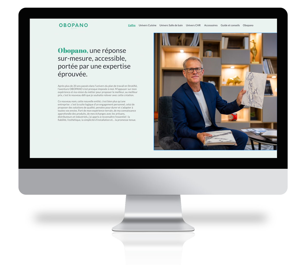 Site web Obopano