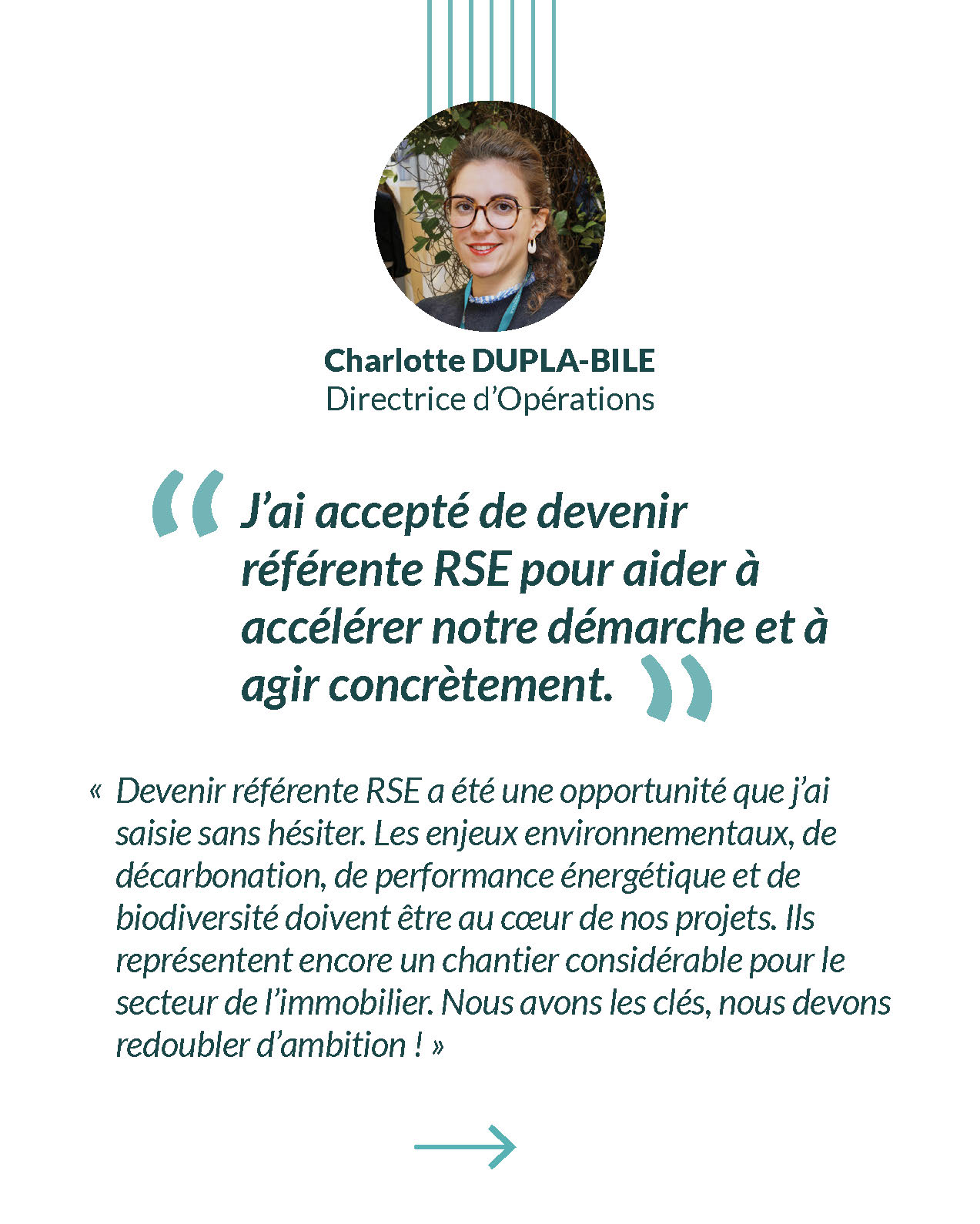 Charlotte Dupla-Bile, directrice d’Opérations chez Iwego