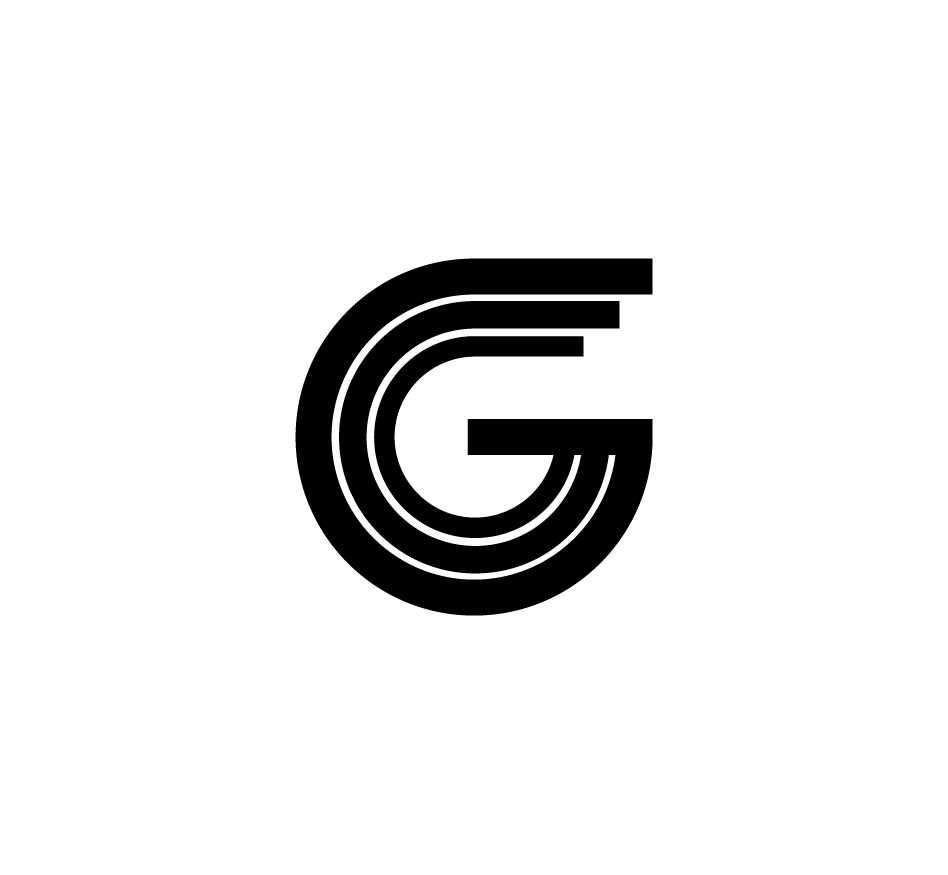 Logo Iwego en forme de G stylisé, agence de communication Tarn Toulouse