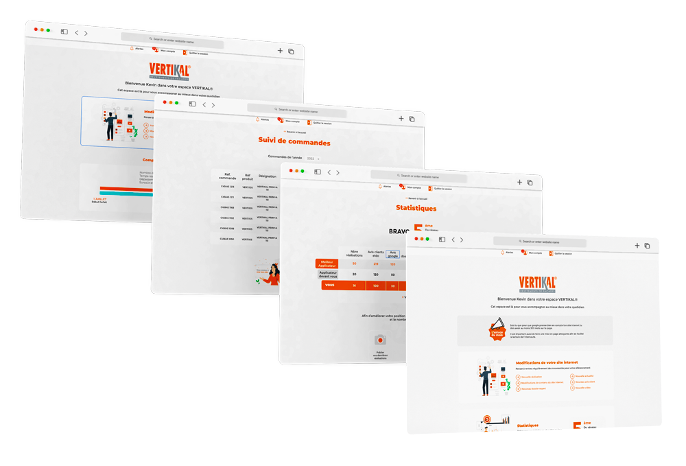 Plateforme web Vertikal®